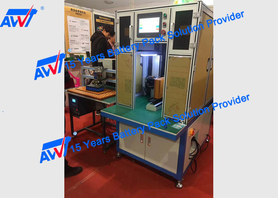 Soldador automático Double Side do ponto da bateria de lítio de AWT 18650 32650 HDL6030 2800-3500pcs/Hours pneumático 380V 5000A
