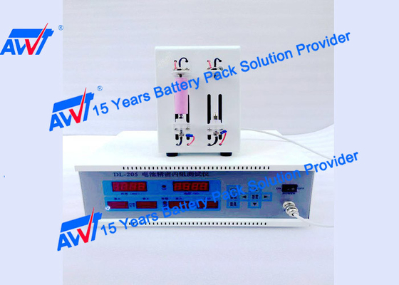 Verificador equipamento/18650 da resistência interna da bateria e baterias do teste da pilha das 32650